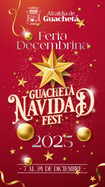 Feria Decembrina Navidad Fest 2025 · Alcaldía de Guachetá