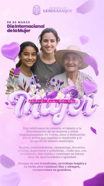 Día Internacional de la Mujer · Alcaldía de Lenguazaque
