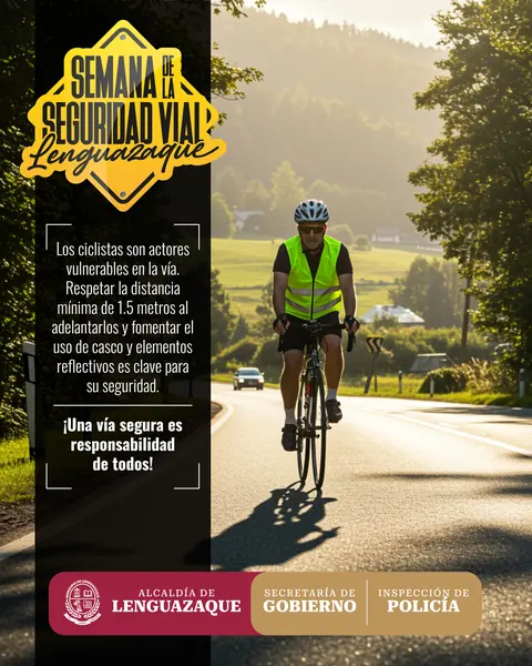 Semana de la Seguridad Vial · Alcaldía de Lenguazaque