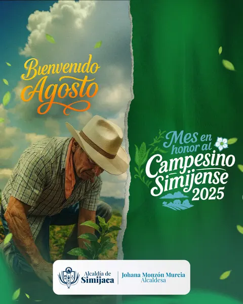 Mes en honor al campesino simijense · Alcaldía de Simijaca