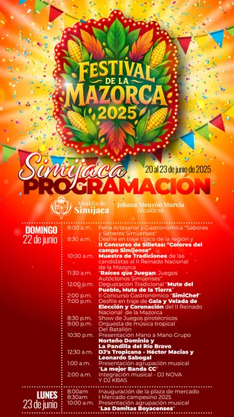 Festival de la Mazorca 2025 · Alcaldía de Simijaca