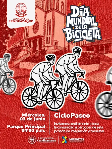 Día Mundial de la Bicicleta · Alcaldía de Lenguazaque